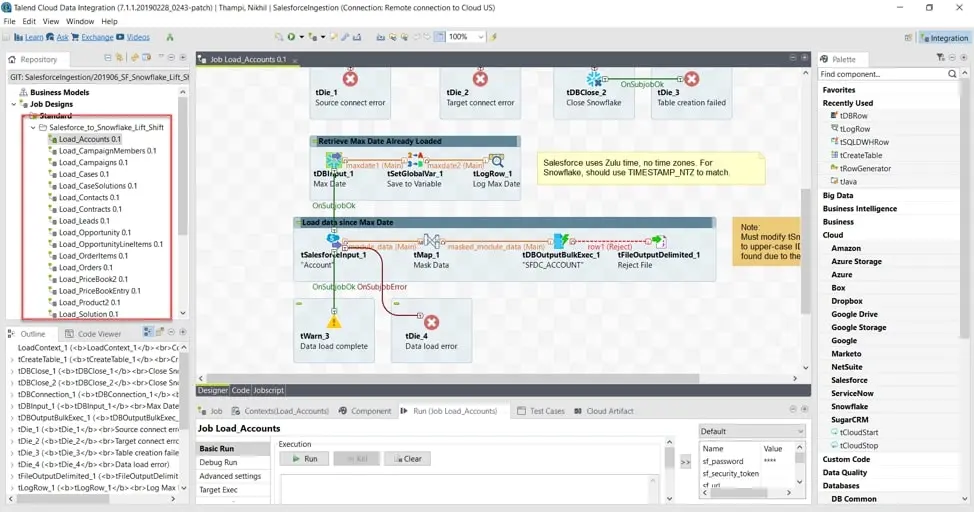 Talend Customer Marketing ETL